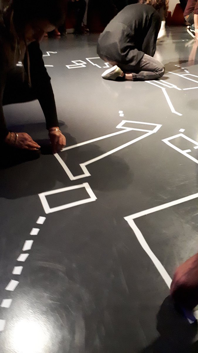 HelenMKeall's tweet photo. Spent a lovely hour this afternoon courtesy of @bloomsburyfest creating our own personal topography in Sivan Rubenstein's #ActiveMaps
@ExploreWellcome https://t.co/BIKUri8gJV