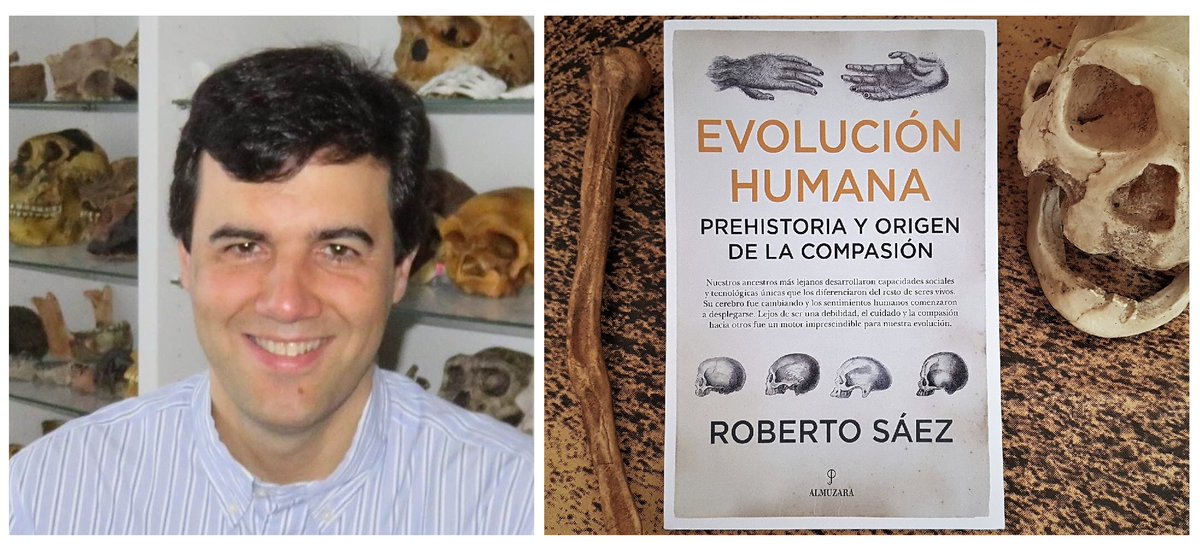 Qafzeh's tweet image. #FollowFriday My friend @robertosaezm. Check out his great blog #NutcrackerMan and his first book on #HumanEvolution nutcrackerman.com/2019/10/02/evo…