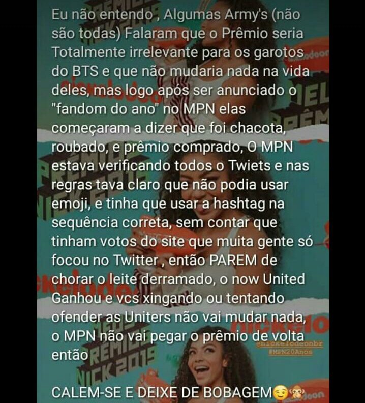 Pridesoany's tweet photo. Aceitem que o Now United ganhou e nos somos o fadom do ano
#Nowunited #UnitersFandomDoAno https://t.co/cWj4DKY5qg