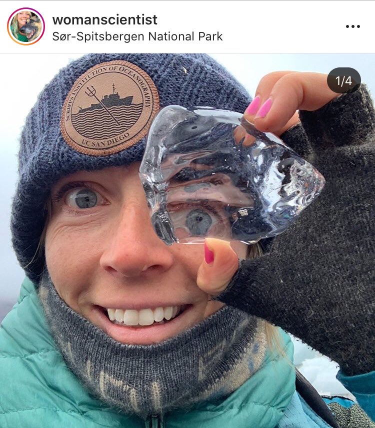 One of my personal favourite Instagram accounts is citizen science and antarctic expert Allison Cusick, aka womanscientist. She has the most awe- and envy-inducing photos of any account I’ve seen! #dayofscience