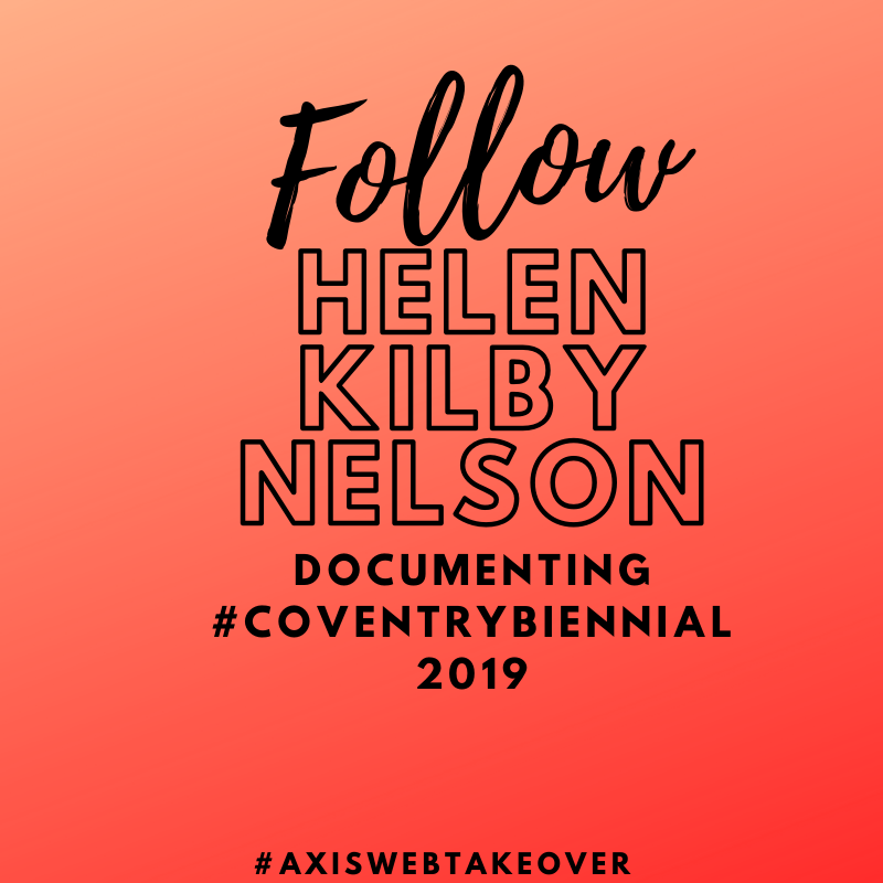axisweb's tweet photo. Keep an eye on our Instagram @axisweb for our #AxiswebTakeover by @HelenNelsonArt who's documenting @CovBiennial 2019. First post coming soon! #TheTwin #Coventry #CoventryBiennial #CoventryBiennial2019 #CityOfCulture #ContemporaryArt #TheRow #ArtExhibition #Art #Artists https://t.co/lLaFubXsLd