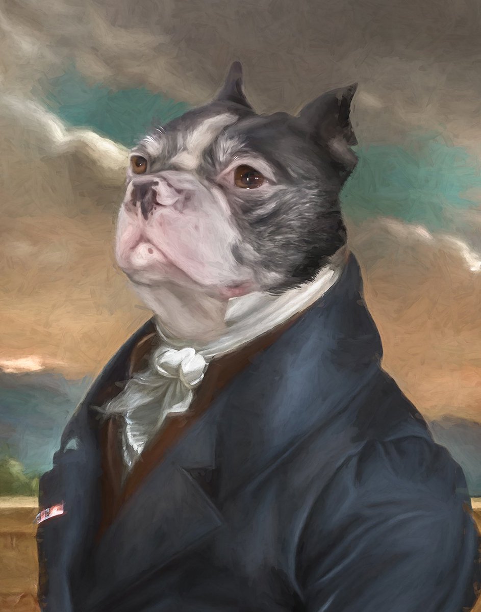 PortraitYourPet's tweet photo. Susan Hunt on Sep 21, 2019  5 stars   ETSY
Our dog passed away very suddenly this summer. Jordan brought back our Kringle by capturing his spirit in his artwork. I was very happy with every aspect and my communications with Jordan. THIS IS THE SHOP YOU WANT - LOOK NO FURTHER!!! https://t.co/3g1ysTRZM2