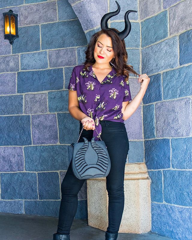 loungefly maleficent purse