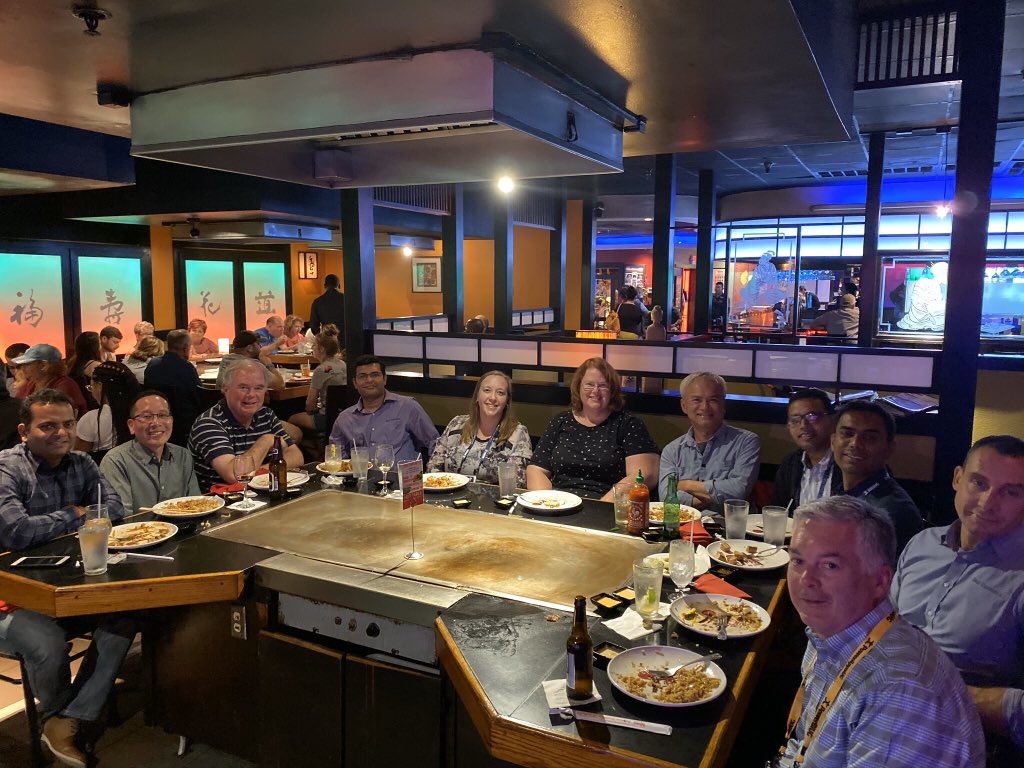 yogeshkasat's tweet image. #UserGroupSummit is always #special event of the year! Nice spent with #Customers over #dinner! 
We @realdynamics are so #thankful to have you all! Have a safe flight back home.