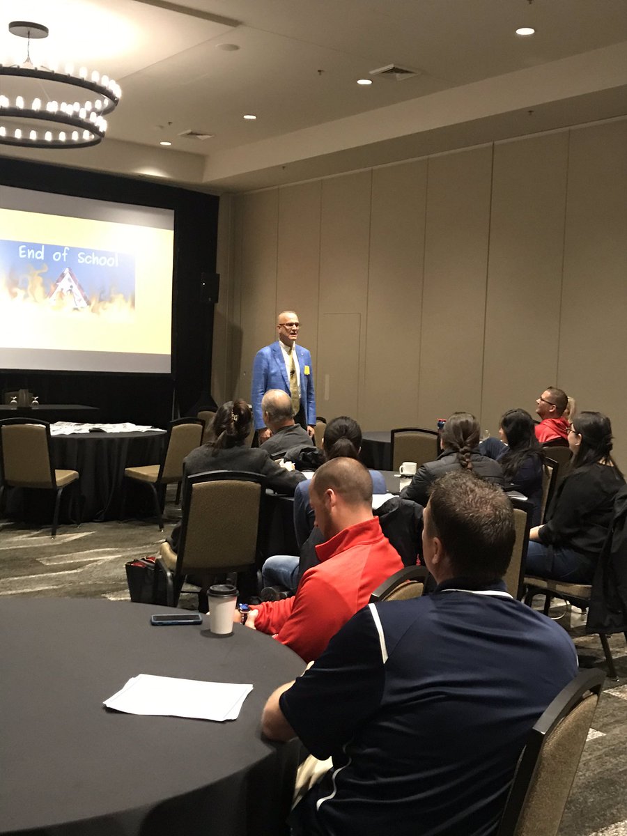 MajaliseTolan's tweet photo. We are on the NO APOLOGIES TOUR with @casehighprinc! Thank you @COSALeaders for bringing his passion to our conference! #COSAChat https://t.co/anGQXGTb1U