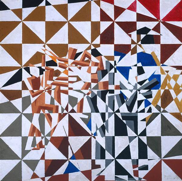 #jujitsu #davidbomberg #1913 #abstract #abstractart