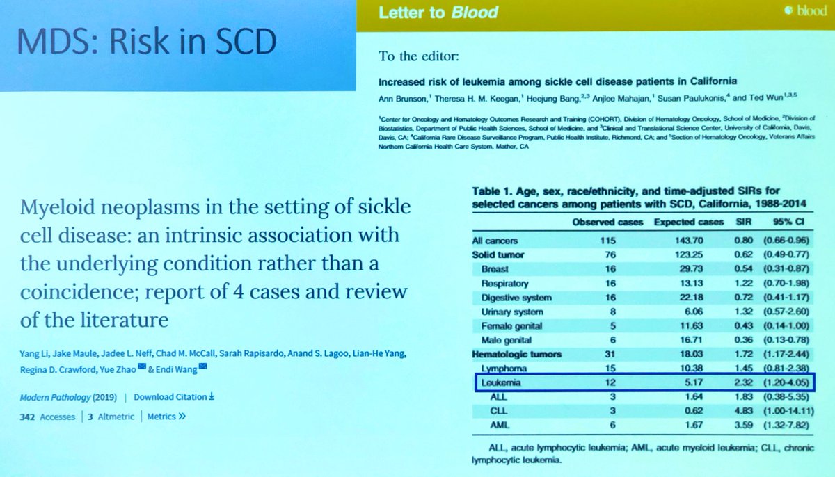 IMResidencyDuke's tweet photo. Alex Grubb reviewing #MDS &amp; myeloid neoplasms in setting of #HbSS for #ChairsConf https://t.co/bChPW60qJ5