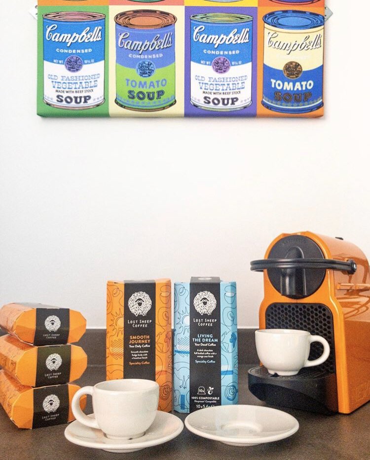 SheepCoffee's tweet photo. Check out this weeks #FreebieFriday winner! What an awesome stash of fully #compostablecapsules !
Every week a winner is chosen at random from our tagged pictures and gets a weeks* worth of coffee for free! https://t.co/xYV6JGcL9M