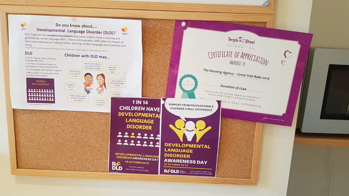 When you get your other half to spread the word about DLD in their workplace 💜💛 #DLDYouAndMe #DevLangDis