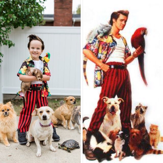 “Alrighty then!” Ace Ventura #Halloween kids cosplay bit.ly/2Bnai6t