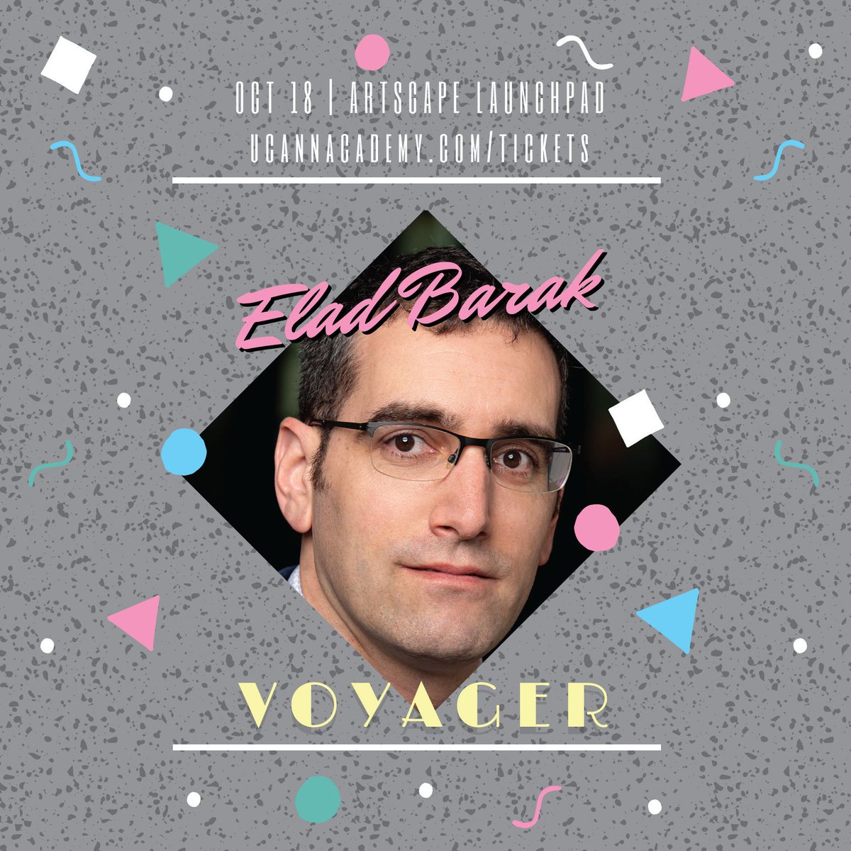 Are you at <a href="/UCannAcademy/">UCannAcademy 💡</a> #cannabis event at <a href="/Artscape/">Artscape</a> in #Toronto today? Our Co-Founder + CEO, Elad Barak will be joining the #cannabisbeverages panel at 2:30pm! #UCannExtracted