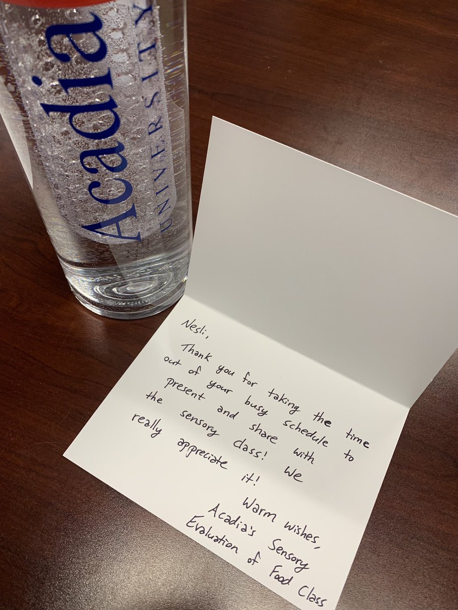 winesofnesli's tweet image. Always a pleasure to connect with students! Thank you to Acadia Sensory Evaluation of Food class, to invite Hayley Craig-Barnes of @AcadiaLab and myself to talk about our collaboration through @nsperennia, and links between chemical and sensory analysis of wine.