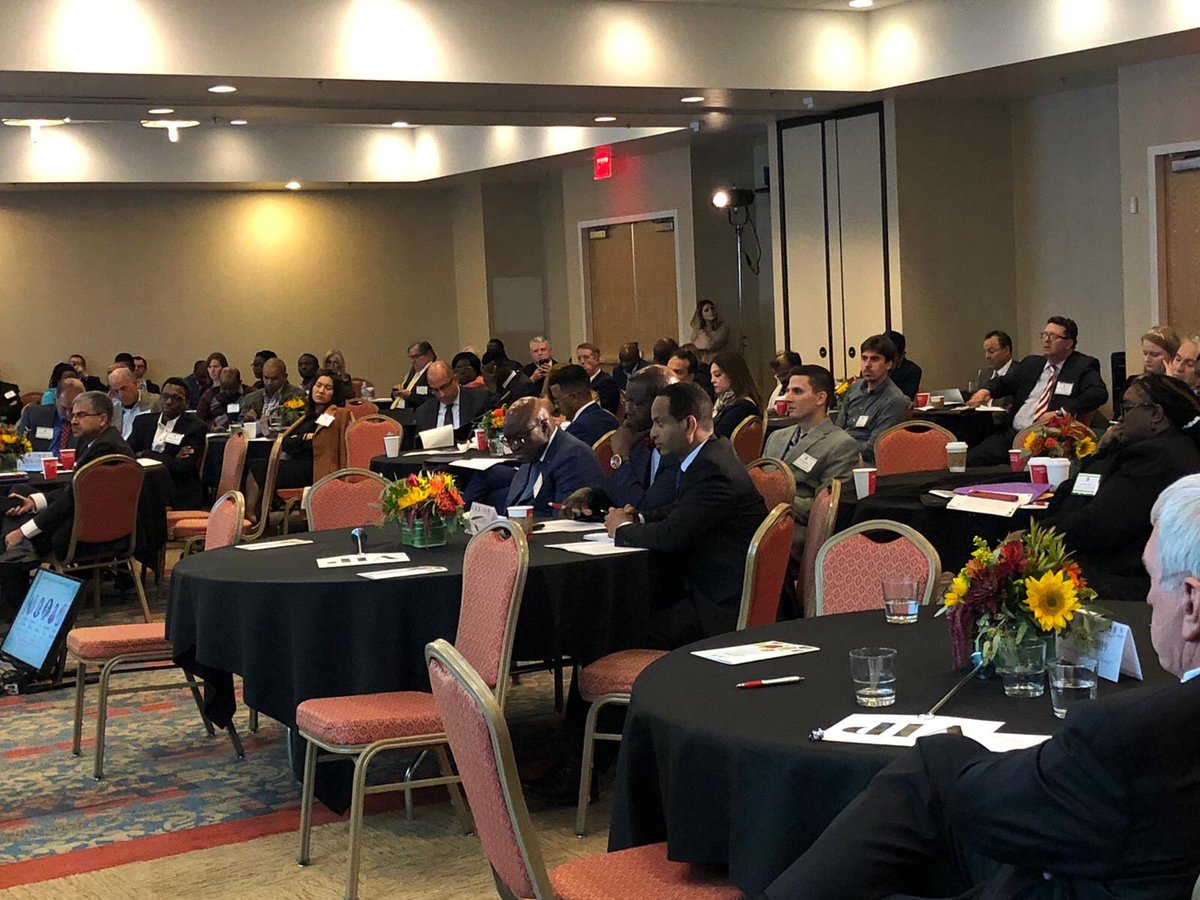fitsumaregaa's tweet photo. Honored to speak at #AgTech2019 in IA. Ag-Tech companies that have some presence in Ethiopia’s Agriculture sector also presented their experience. #Ethiopia’s coordination effort to bring together government, private sector & donors to help smallholder farmers was commended. https://t.co/vUrN8HCg9I