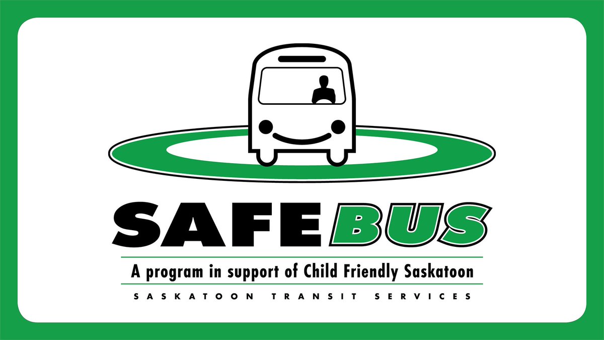 Before trick-or-treating &amp; #Halloween fun, remind children about year round #SafeBus. They can hold up their hand (palm out) in the direction of approaching City bus, or go to a parked bus, &amp; the operator will stop &amp; give them a safe place to wait if lost, cold, scared or hurt!