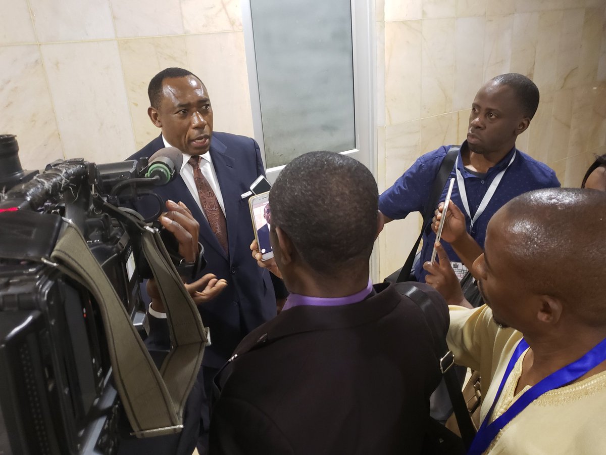 ECA_OFFICIAL's tweet image. #ECA&apos;s @OliverChingany2 says #COM5 was a huge success, esp the ministers&apos; recognition of need for continent to move with speed in integrating civil registration &amp;amp; identity systems he says are essential for good #governance &amp;amp; #Africa&apos;s economic &amp;amp; social development. #CRVS #SDGs