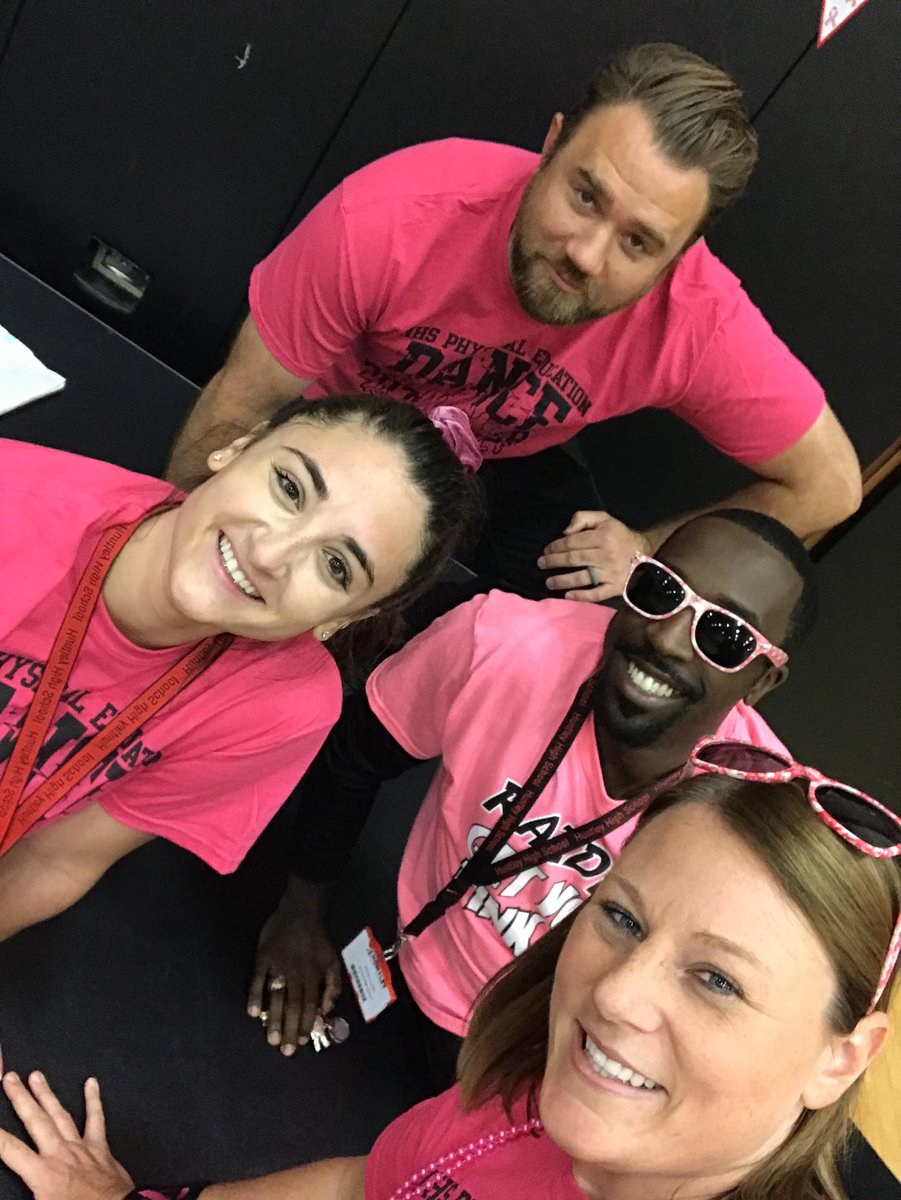 HHSRedRaidersPE's tweet photo. It’s been fun so far! @StrupekHHSDance is absolutely killing it! @HuntleyHS #GrowHHS https://t.co/tejh0vuiSn