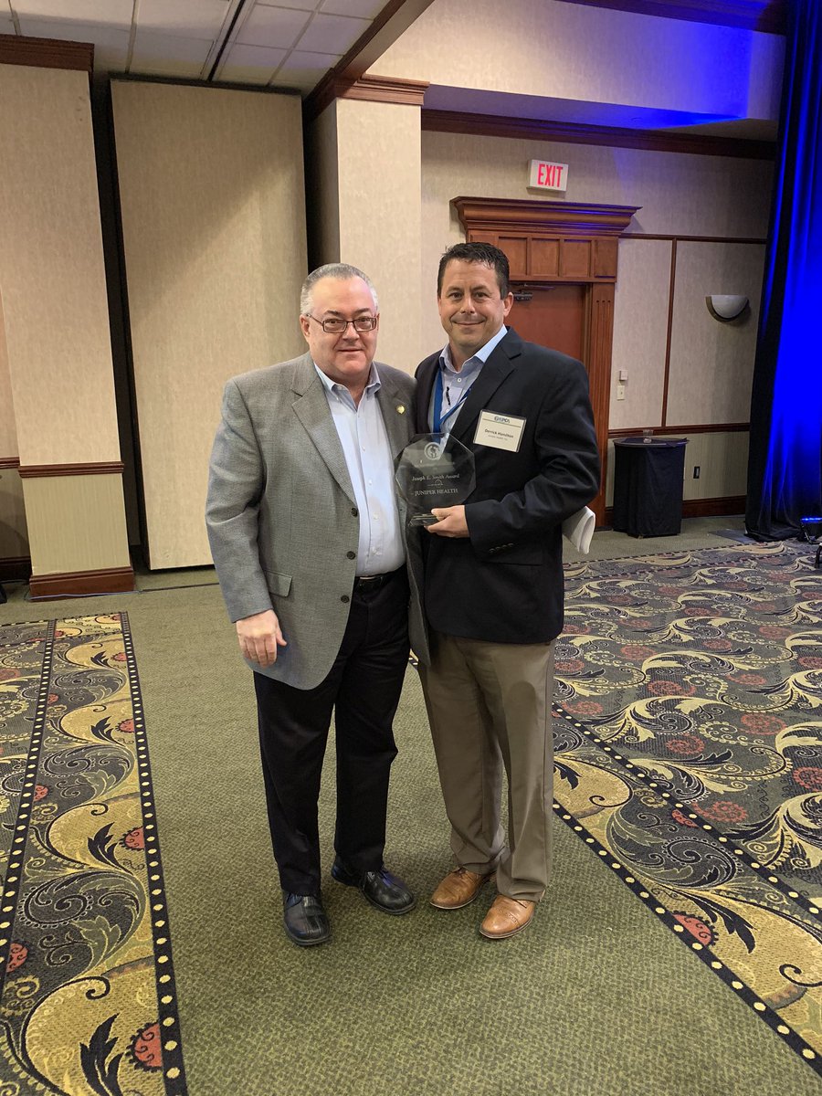 KentuckyPCA's tweet photo. Congratulations to @juniper_inc for winning the 2019 Joseph E. Smith award. #kpca https://t.co/s6NN8ERFYv