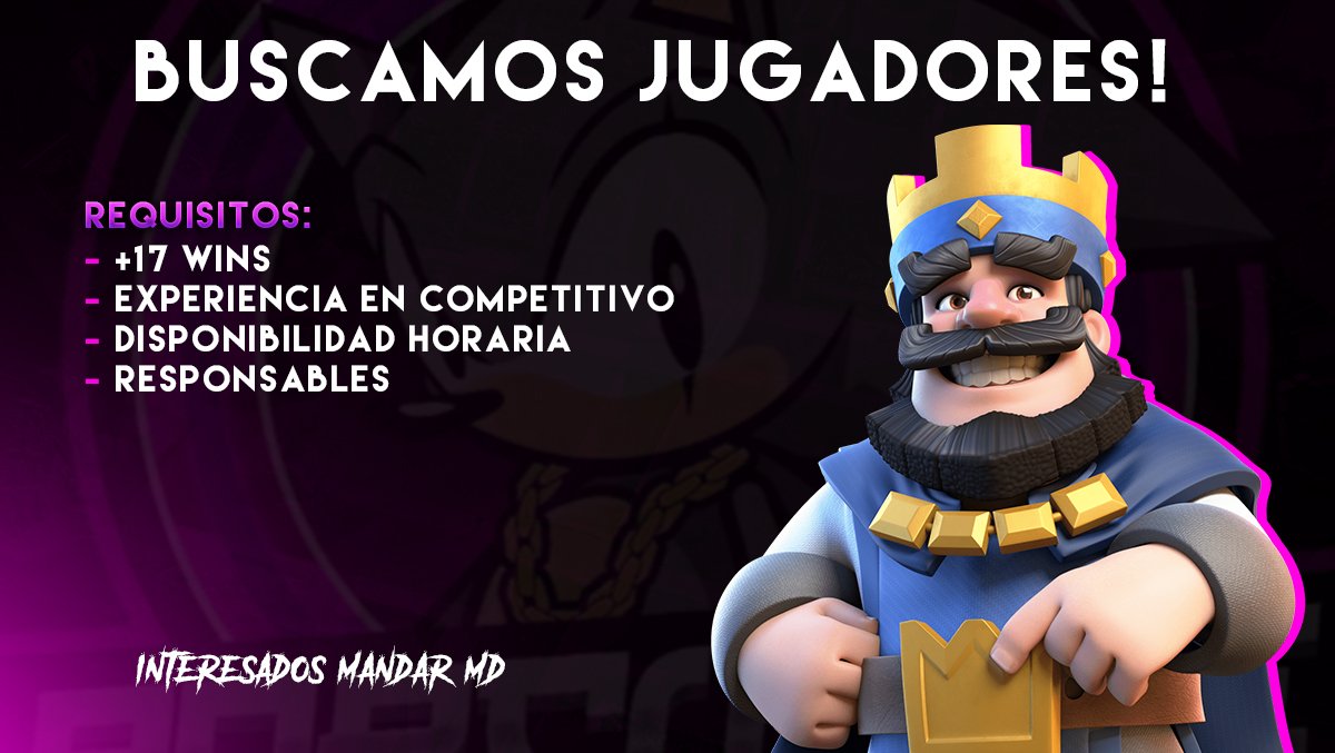 PorcupineVE's tweet image. #CR | Te Buscamos!

Estamos buscando a nuevos miembros para nuestro equipo competitivo, para competir en ligas nacionales o externas.👥

Damos como Beneficio:

• Headers
• Participación en ligas (Gratis y Pagas)
• Pago WR 💵

Para mas info. mandar MD 📩