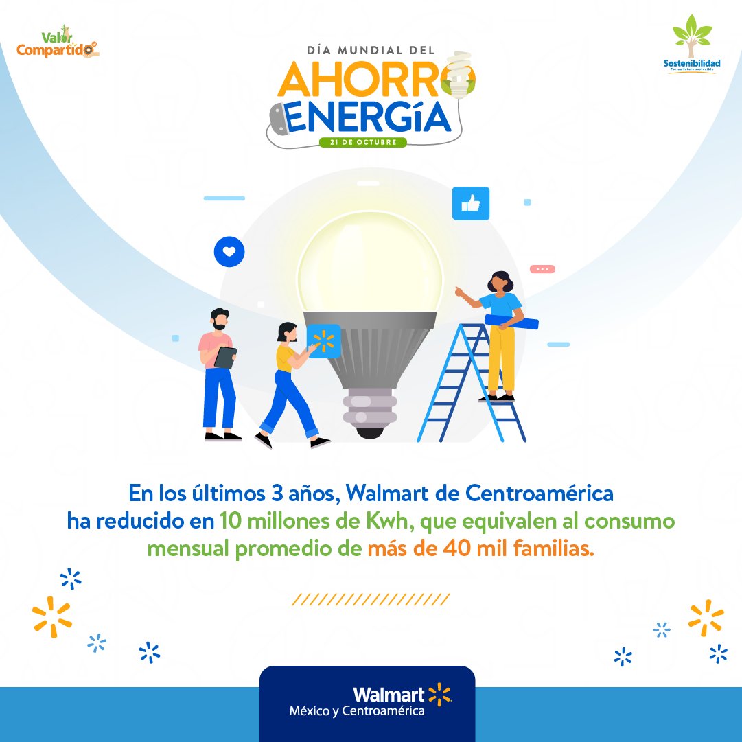 Mensualmente, más de 40 mil familias se ven beneficiadas a nivel centroamericano gracias a nuestro ahorro de energía. 💪 ¡Estamos comprometidos con el planeta! 🤩