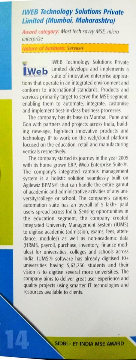 AkshayiWeb's tweet image. #Sidbi press not on #iWeb