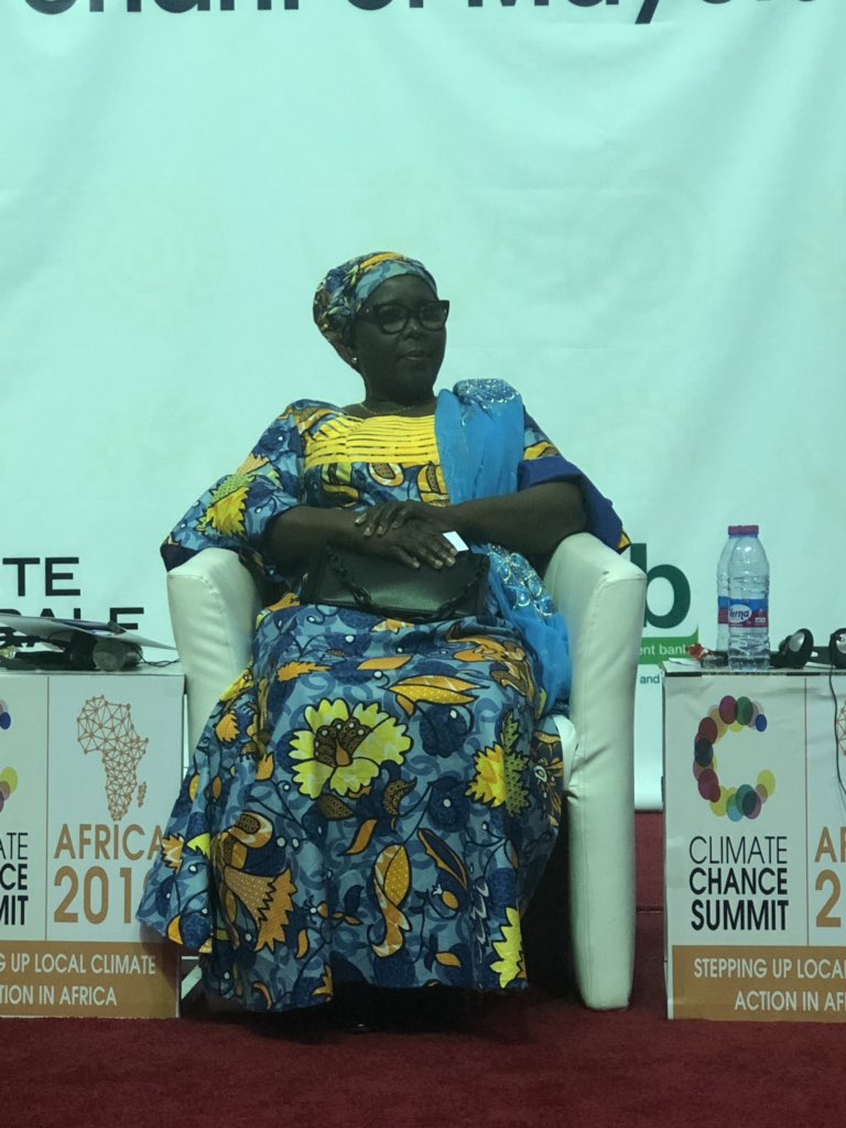 UCLGAfrica's tweet photo. Adaptation is Africa’s priority highlighted in the Accra Declaration at closing ceremony #ClimateChanceSummit. With rapid urbanisation #climateaction must come from #LocalAfrica with bottom up approach to localise #NationallyDeterminedContributions to #StepUpClimateAction https://t.co/LOVubq9azv