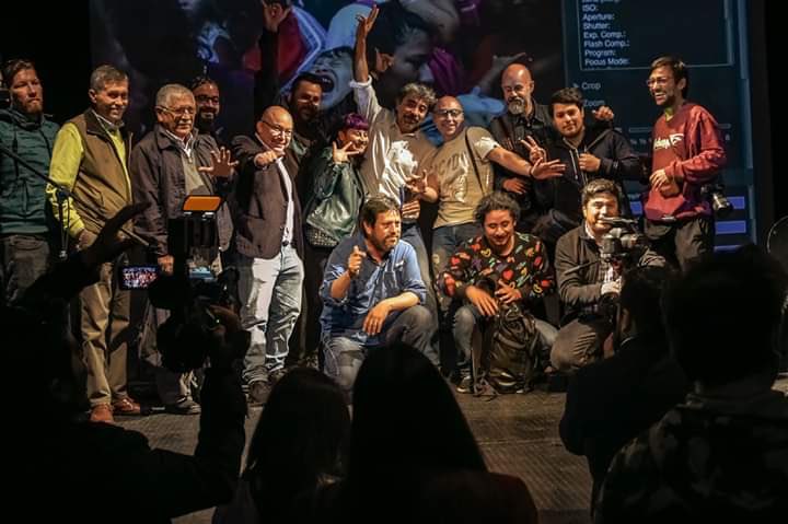 Cierre de charla con periodistas en Concepcion; interesante dialogo con buenos amigos !