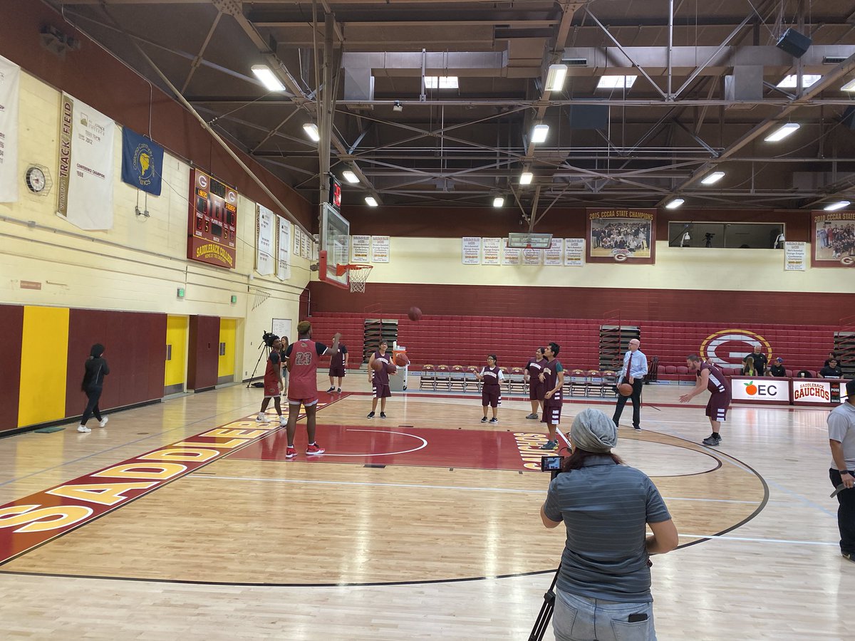 THHSUnified's tweet photo. FIRST @esperanzaeagles and @SaddlebackColl Unified Basketball game!! Excited to celebrate and support inclusion, acceptance, and Unified as we grow and expand to the college level! @SVUSDSchools @SOSoCal #choosetoinclude #wearesosc #playunified https://t.co/fTxnx4k5p9
