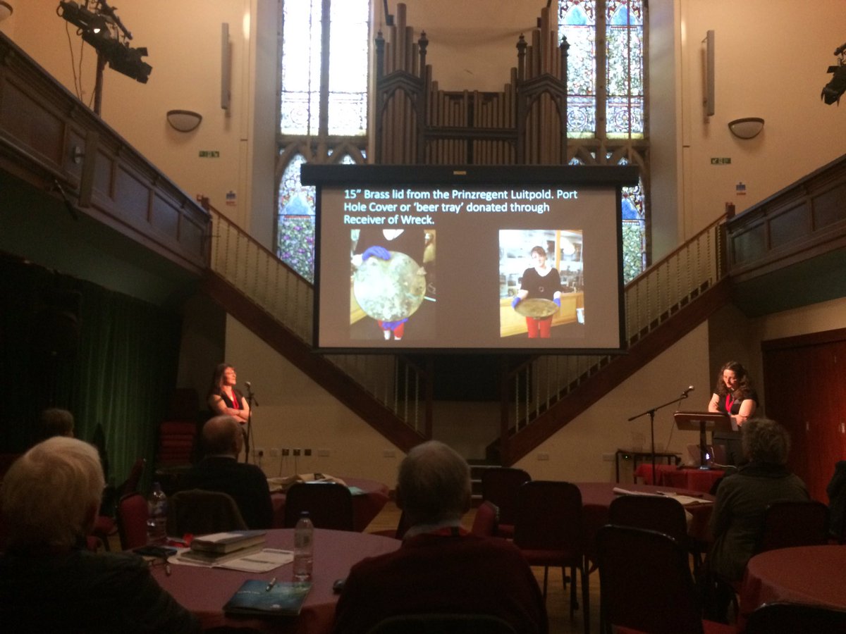 So far so good!
Loads more to come at Scapa100 Conference. All are welcome at the talks and discussions over weekend, plus special tour of Stromness shoreline military sites on Sunday including <a href="/Ness_Battery/">Ness Battery</a> 
See scapa100conference.com for details and @StromnessMuseum for more.