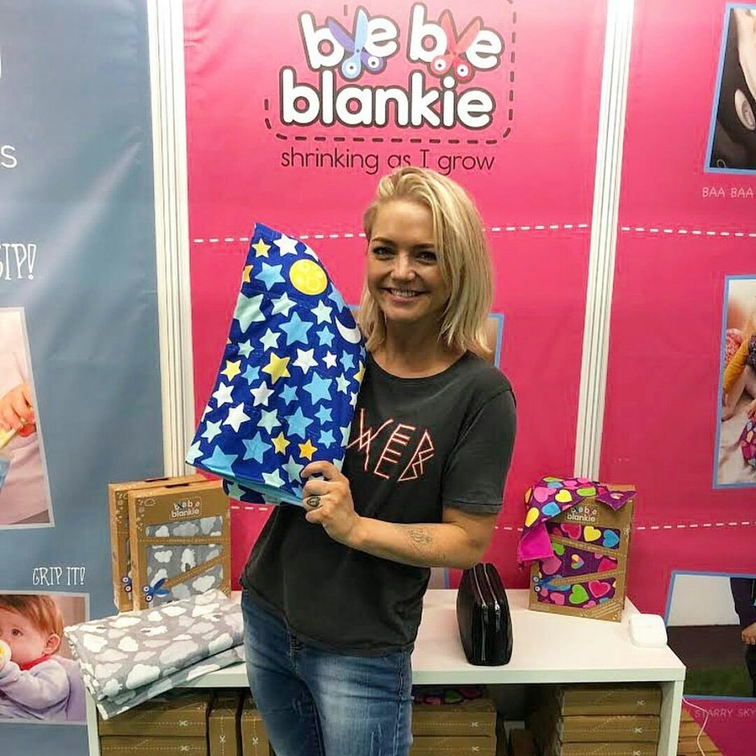 Hannah visited @TheBabyShow and Bye Bye Blankie's stand in London today. Picture by byebyeblankie on Instagram👶

#hannahspearritt #sclub7 #babyshow #thebabyshow <a href="/hannahspearritt/">Hannah Spearritt</a>