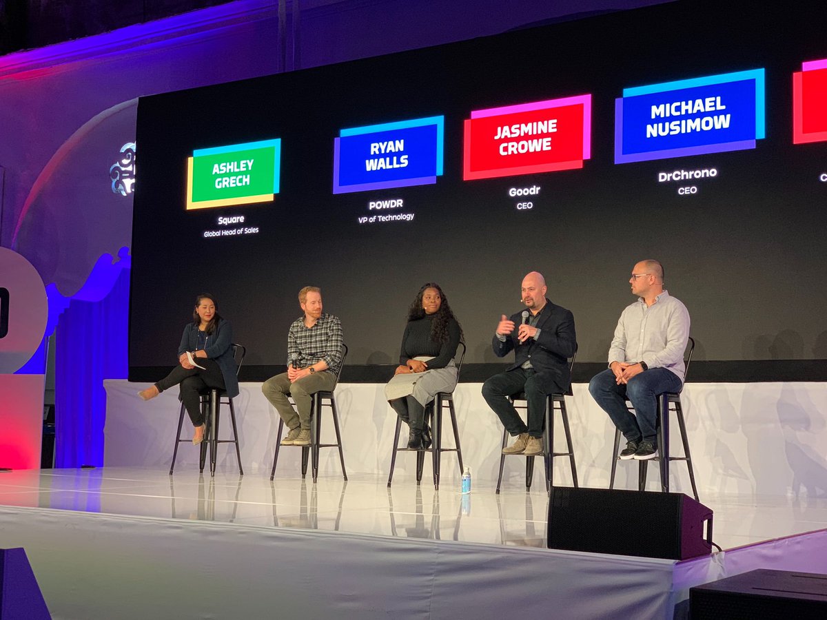drchrono's tweet image. What an inspiring event! We&apos;re proud to be partnered with @Square and loved hearing all of the leaders and innovators at #SquareUnboxed yesterday!