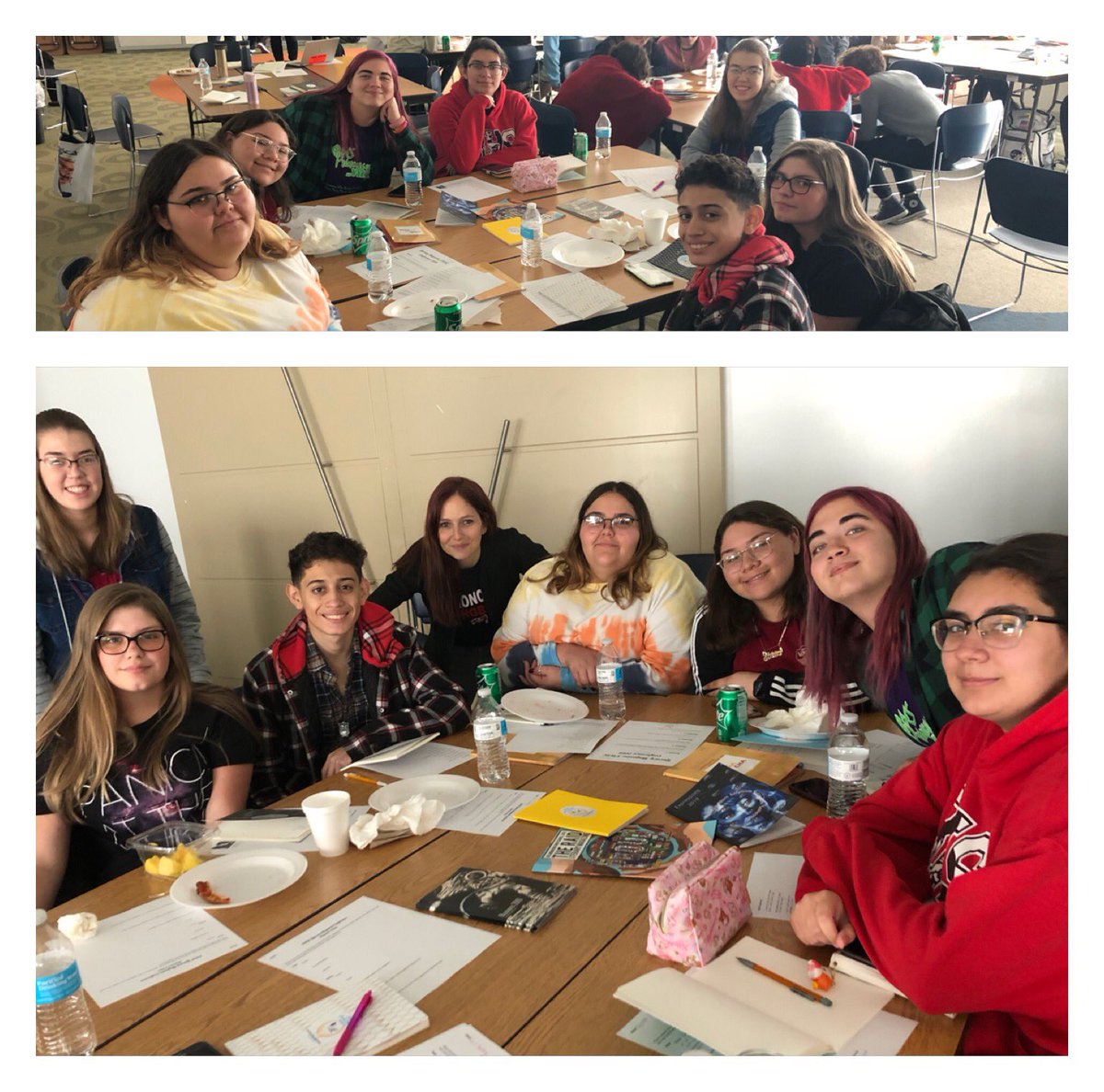 theBHSRaid's tweet image. Learning great tips about graphic design and writing at our SWSC Literary Magazine Conference today! #theRaid #creativityiscontagious #WordsMatter