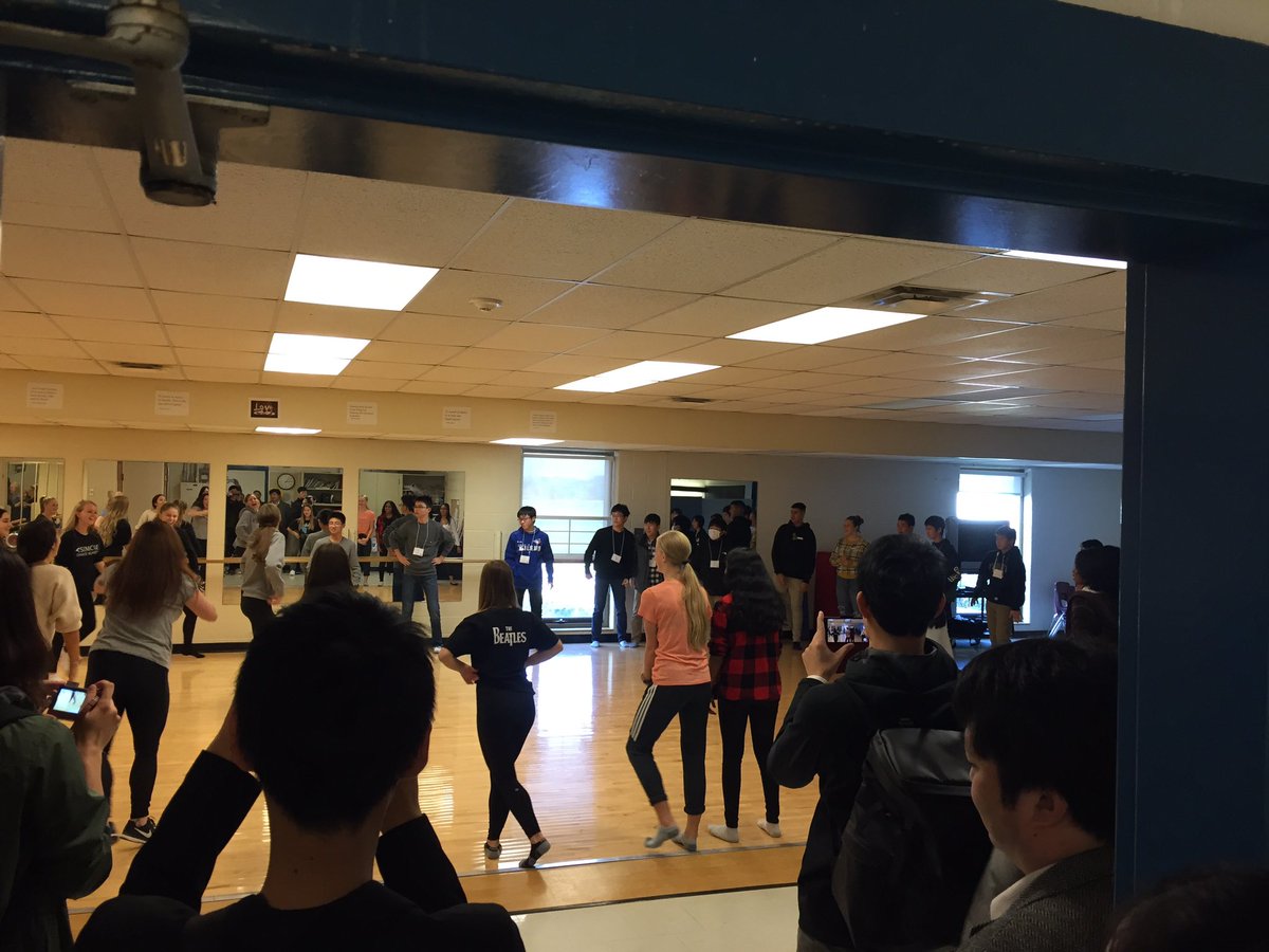 BDHS hosts Fukuoka Ohiri HS from Japan. Memorable cultural sharing!@BUCSpirit