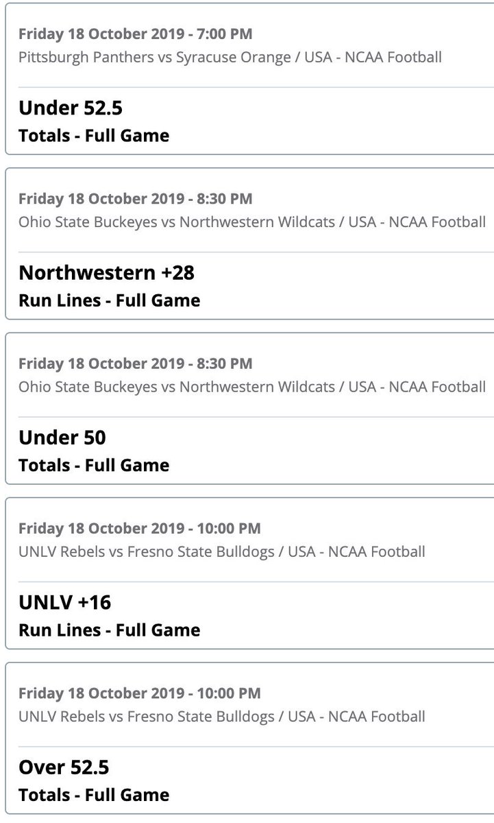 CSharp_Picks's tweet image. #sportsbets #freepicks #ncaafpicks #ncaafSportsBetting
csharpilp@gmail.com for complete card.