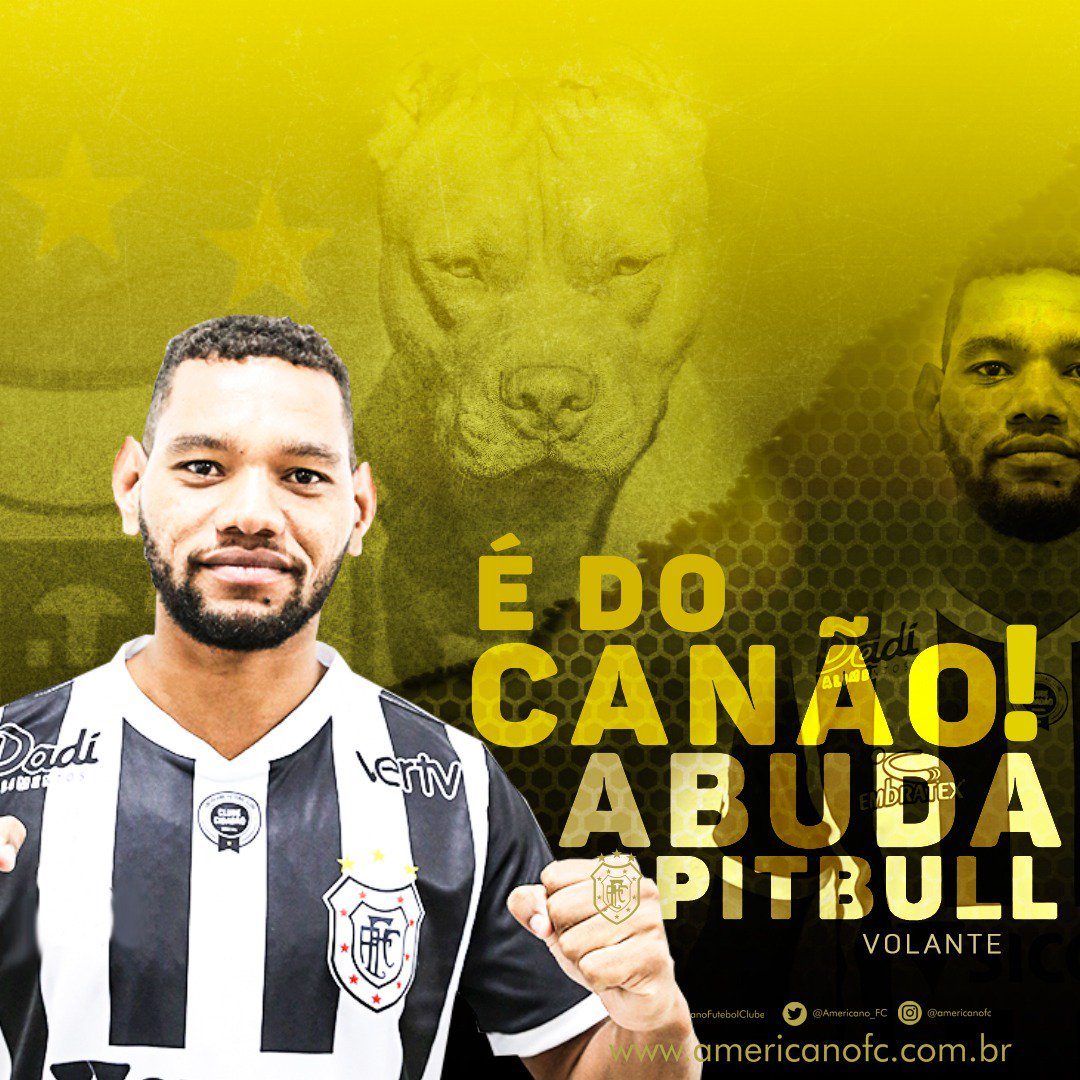 Americano_FC's tweet photo. Calma ele não veio para desarmar a sua sexta. O pitbull Abuda voltou! 👊🏁🏳🏴
.
.
.
#AmericanoFC #IssoAquiéAlvinegro #DeVitoriaEmVitoria #HonraNoVencer #VamosCano #AmericanoClubeCidadao
#FormarEducar #AmericanoNaTV https://t.co/Ubs9jfMtzx