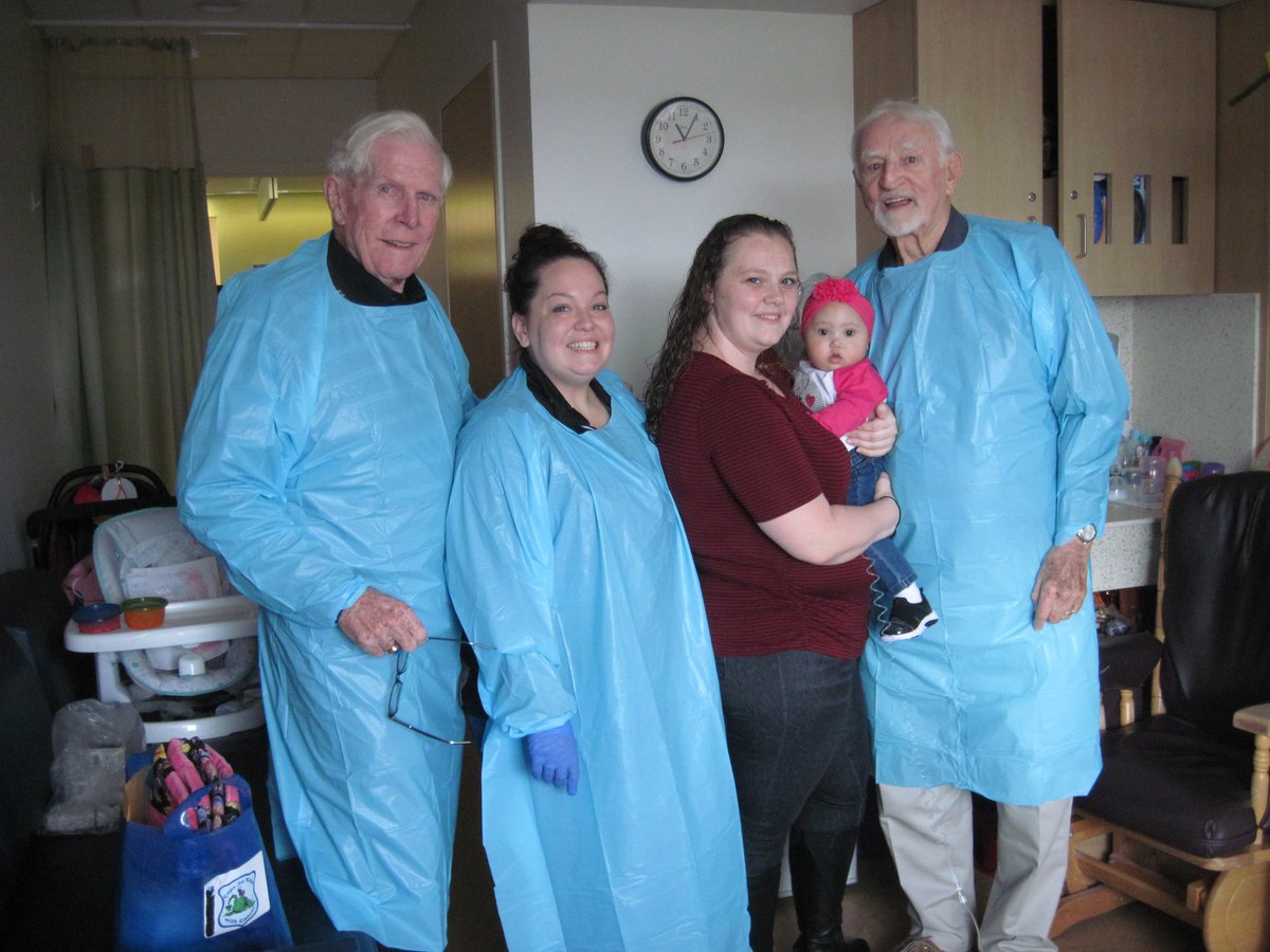 On October 18, 2019, Cops For Kids With Cancer went to U-Mass Medical Center in Worcester and made a $5,000.00 donation to the family of Alize McLeod, a 7 month old girl from Worchester, who has AML Cancer. She has been in the hospital for 6 months