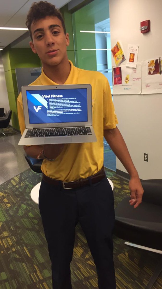 Today Faitasi, Liberty North student in the Business Accelerator strand in Northland Caps, is putting finishing touches on his resume and passion project to prepare for big days on Monday and Tuesday next week. Stay tuned for what’s to come!