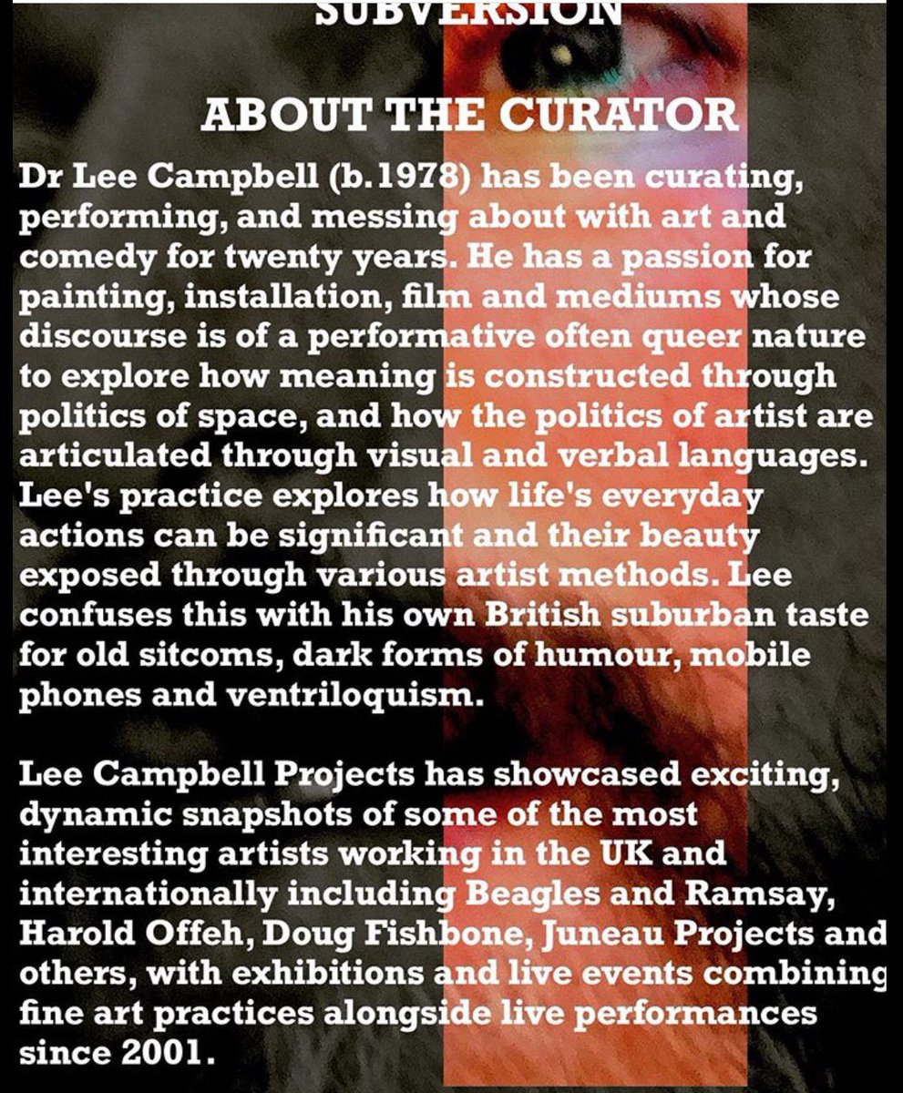 leejjcampbell's tweet photo. CALL FOR ARTISTS:HOMO HUMOUR: ART, COMEDY, SUBVERSION curated by Lee Campbell #queerart #queerartist #gayartistsofinstagram #gayart #gayartist #homoart #queercollage #queerphotography #callforartists #artistsubmissions #gayhumour #queerhumour #gaycomedy #queercomedy #lgbtq https://t.co/YrV2B0qXIb