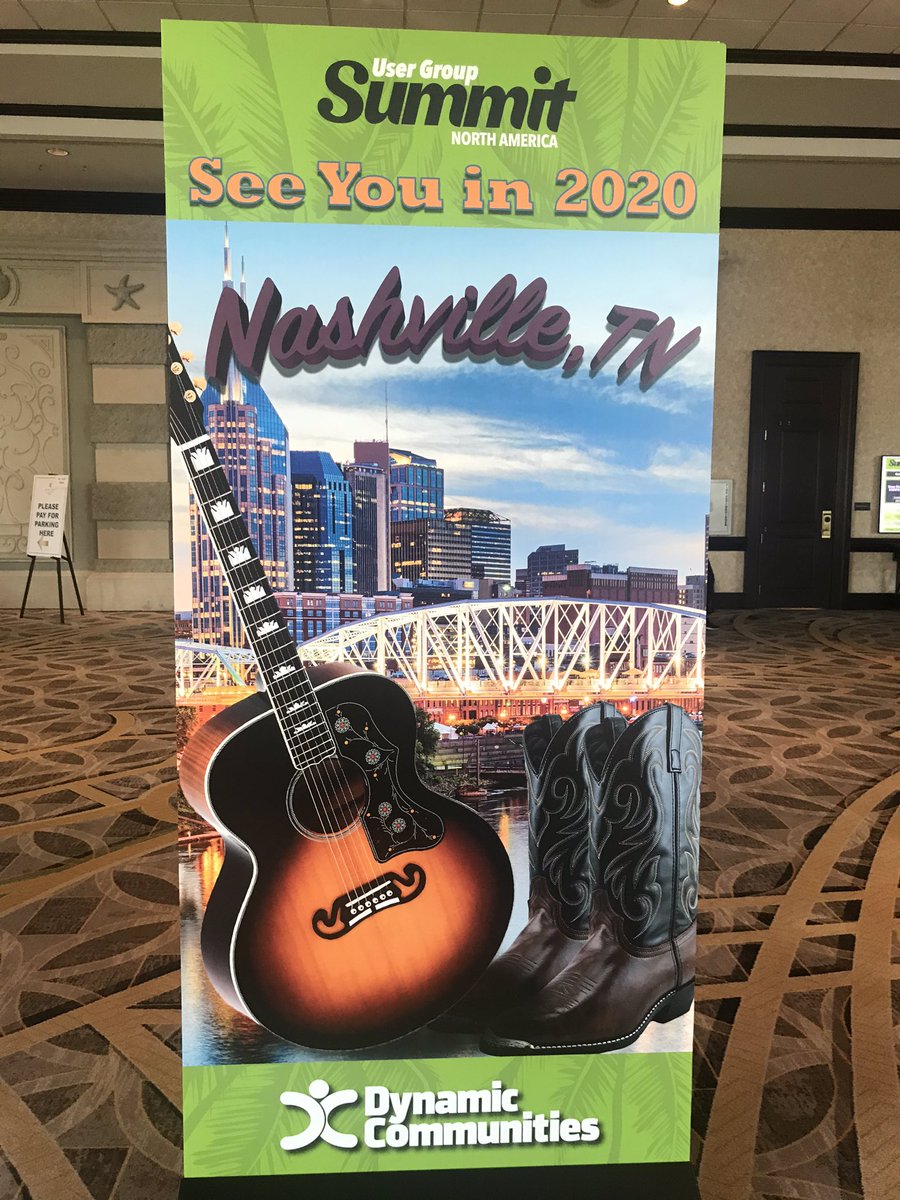 iSandeepKShukla's tweet image. Time to go back home. See you next year in Nashville #UserGroupSummit @realdynamics