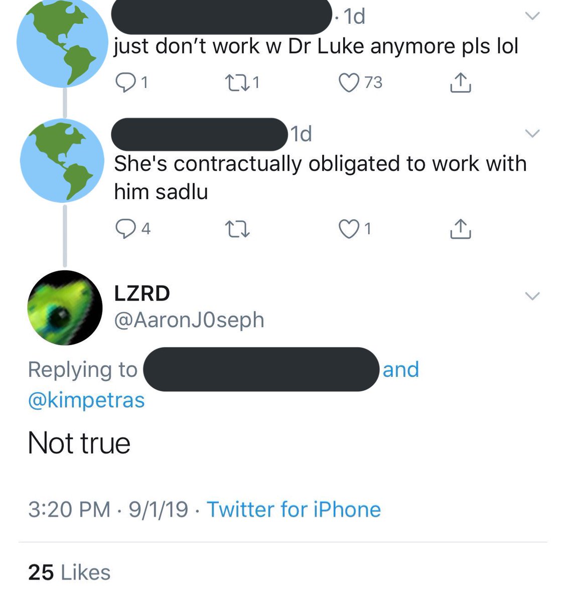 Kim Petras producer Aaron Joseph CONFIRMS that there is no contractual production deal between Dr. Luke & Kim, meaning Luke is WILLINGLY working with her other predatory producer Jesse Saint John, and possibly a 3rd accused producer. Multiple abusers are in his inner circle