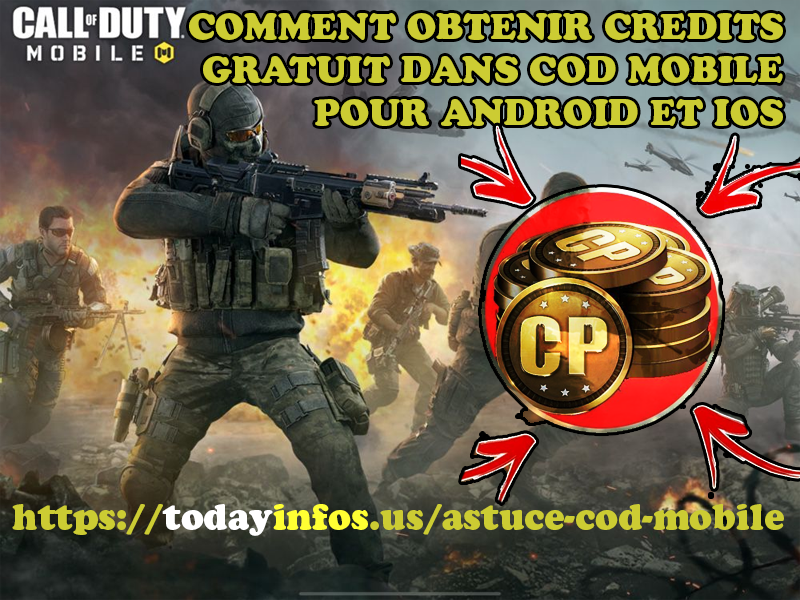 Comment Obtenir CrÃ©dits illimitÃ©s sur COD Mobile on Twitter ... - 