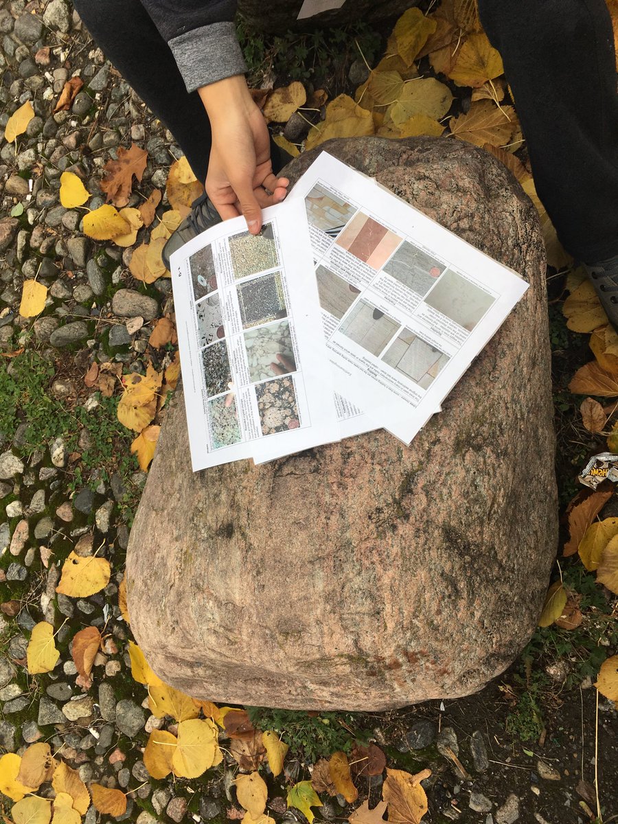 souannhaphanh's tweet photo. Thank you @ELI_Earth for urban fieldwork lesson on rock material used in buildings! Gr.9 Ss had great time #takemeoutsideday! #urbanfieldwork @beth_halfkenny @CanGeoEdu #OCDSB #GCI #Geology @NHSPhillips @OAGEEOntarioGeo @Geographyteacher https://t.co/miRkzrXnlJ