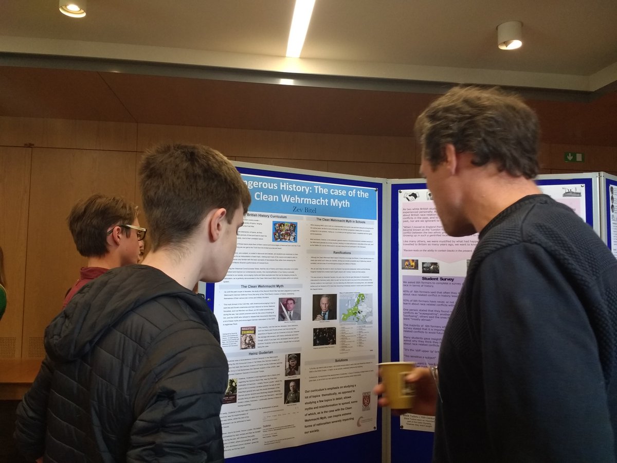 It's great when an A-Level WW2 history buff gets to exchange ideas with an academic WW2 history buff. #CICO2019