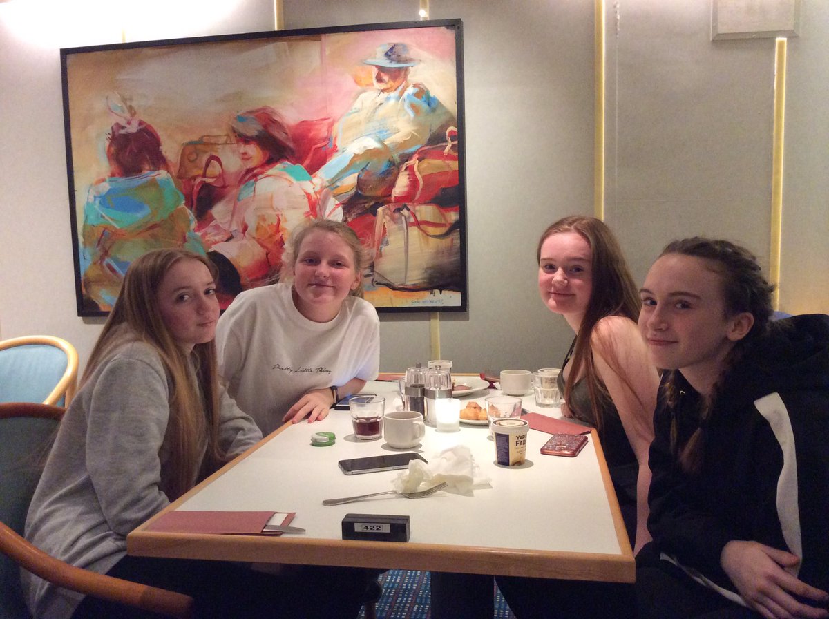CHCHSLeeds's tweet photo. Lovely meal on the ferry - next stop Zeebrugge! #battlefields2019 https://t.co/Iuqwfo4xmA