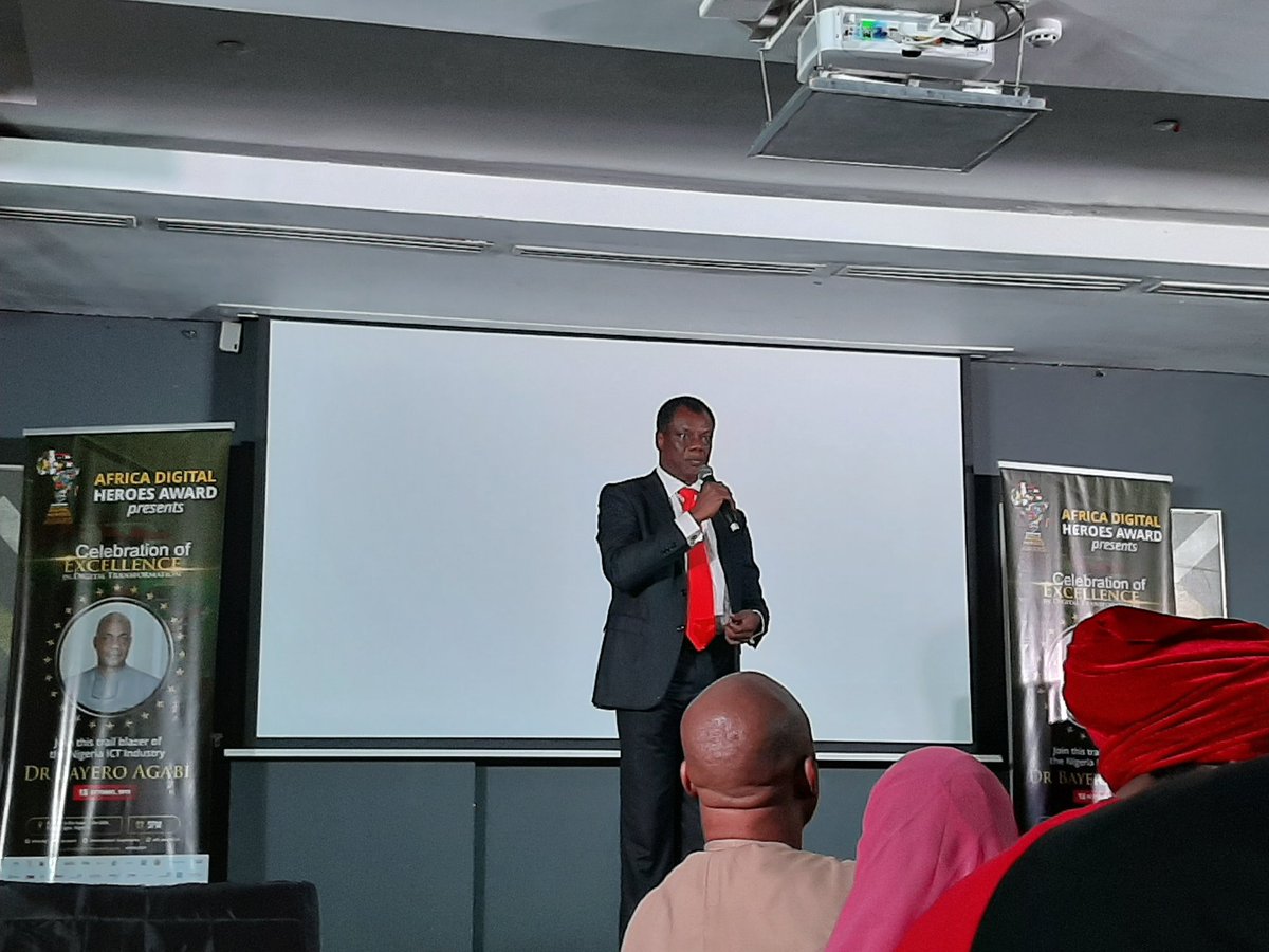 TechTalkwithTD's tweet image. Keynote speech from Austin Okere, Founder &amp;amp; Executive Vice Chairman, Computer Warehouse Group. #ADHA2019