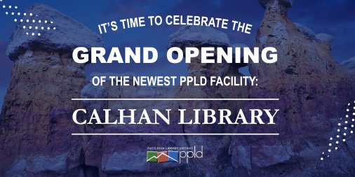 ppld's tweet photo. Did you know that the new #CalhanLibrary will feature a meeting room AND a study room? AND you can start booking them NOW for Nov. 5th and beyond?!
https://t.co/z0s3jfKtF6 https://t.co/Ukur57rven