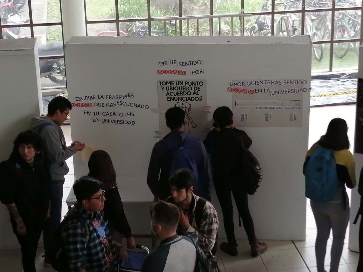 #DoDay19 Just ends the  here in Pasto, Co. An exercise of citizen participation where the collection of data related to sexual harassment was done, this through analog tools of participation. #SheWinsWeWin