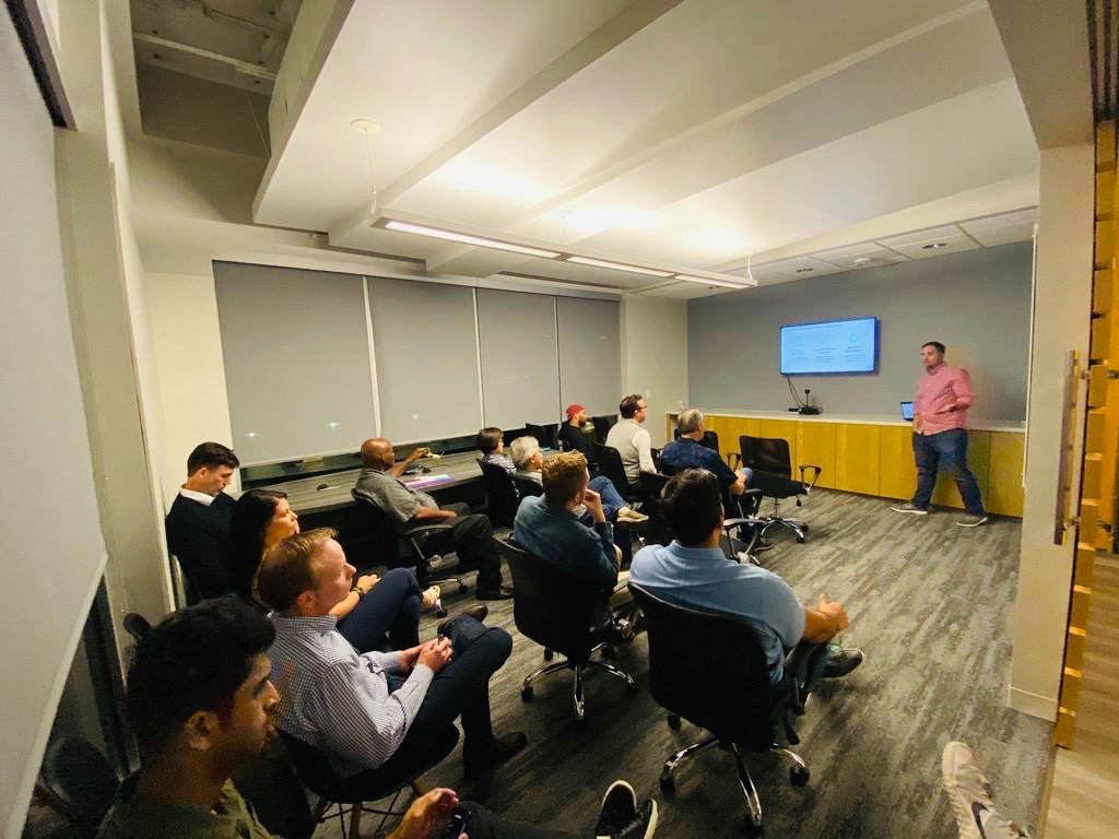 LumenInsure's tweet image. Yesterday’s @InsureTechATX Meetup was 🔥 Dustin Duvanich, Head of Sales at Indio Technologies, provided us with some great advice for scaling startups 👍🏼 
.
.
.
#insurance #insuretech  #insurance #tech #technology #startup #startups #Austin #ATX #austinstartups #techstartups