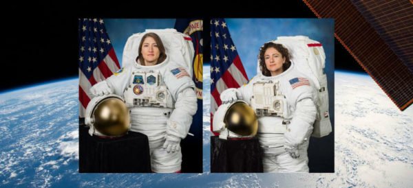 Realizan la primera caminata espacial con solo mujeres http://ow.ly/cStX30pK117