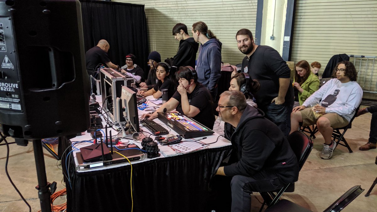 BatesProduction's tweet image. At the Tacoma dome for the second day of the holiday food and gift festival. Our @BatesTechnical #broadcastingvideoproduction #students getting Hands-On training and live streaming Puget sound area chefs.  #handsonlinelearning #batesBVP