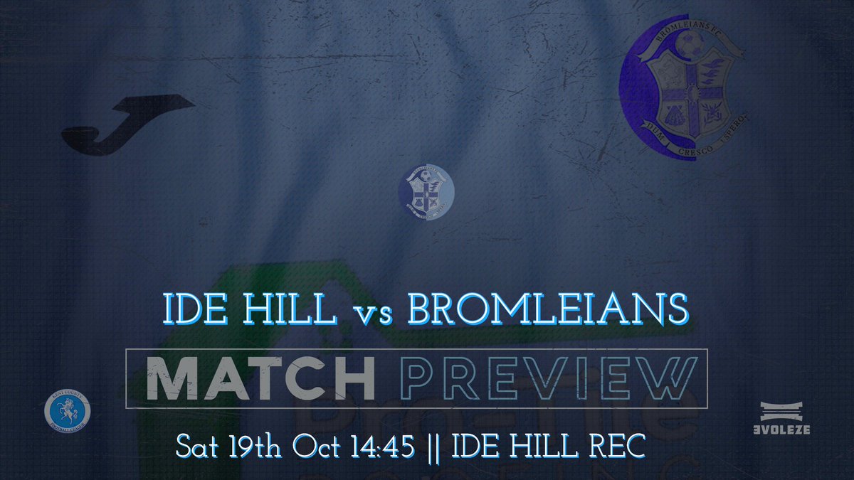 Bromleians 1st Xi travel to <a href="/idehillfc/">Ide Hill FC</a> tomorrow as the squad returns to league action. #COYB 💙🔵